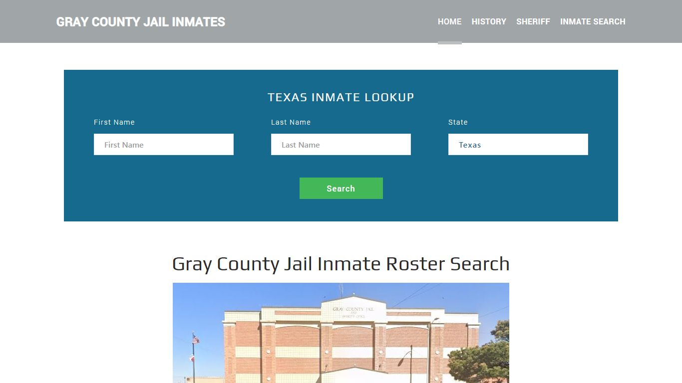 Gray County Jail Inmate Roster Lookup, Pampa, TX